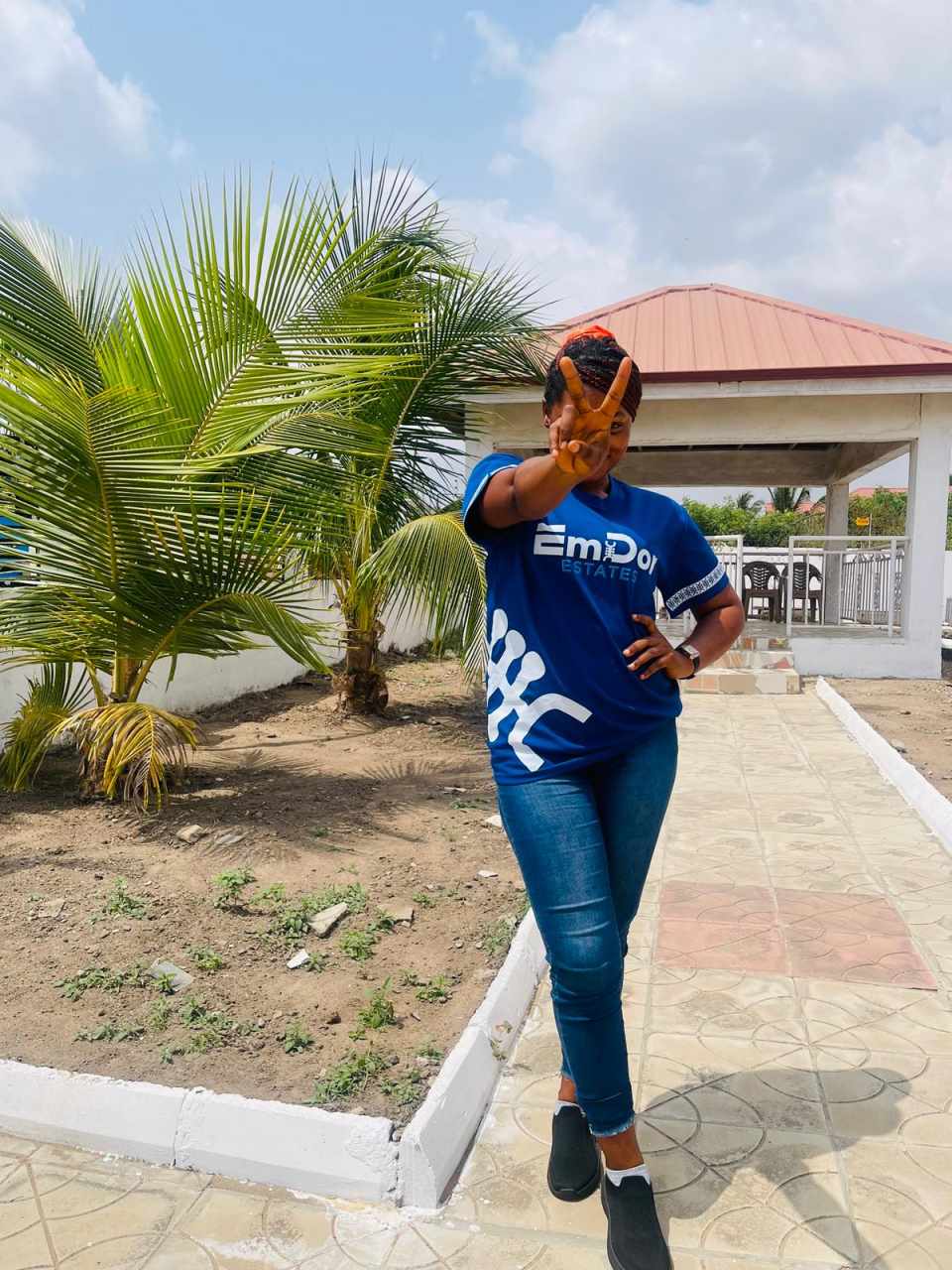 EmDor Estates team member wearing the company shirt