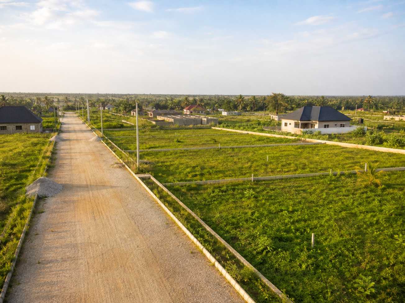 Client-supplied Tsopoli residential land